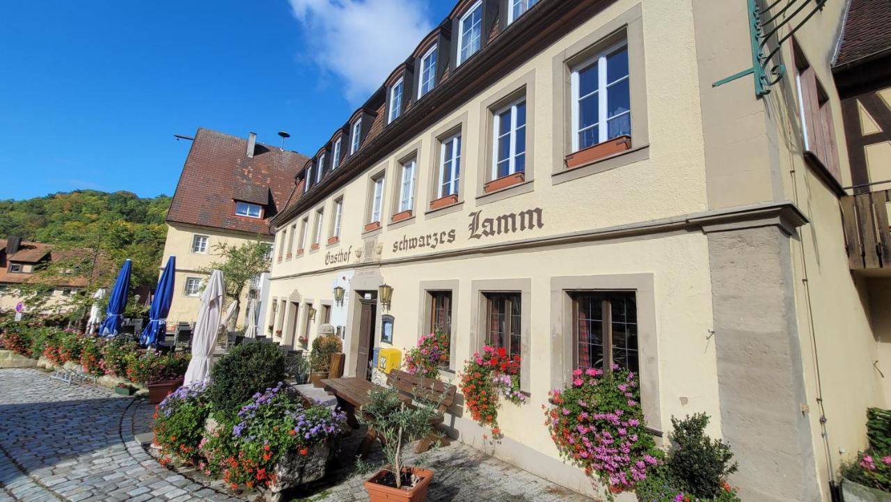 Schwarzes Lamm Hotel Ротенбург об дер Таубер Екстериор снимка