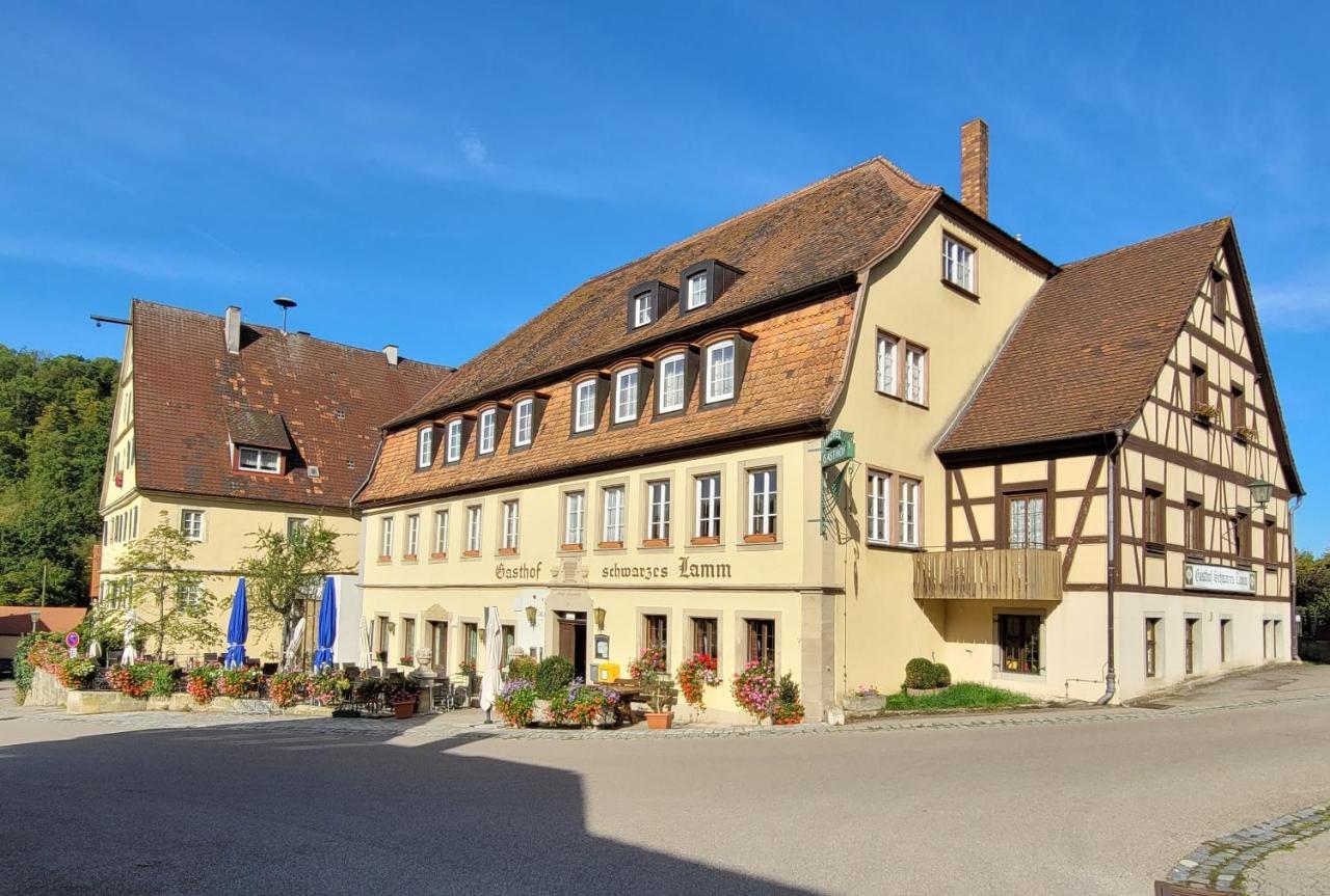 Schwarzes Lamm Hotel Ротенбург об дер Таубер Екстериор снимка